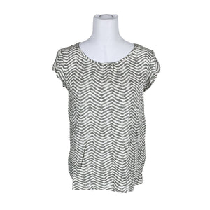 Unisex Soyaconcept - Short-sleeved blouse, size 38 - Green (1)
