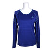 Unisex Adidas - Sports shirt, long sleeve, size 34 - Blue ()