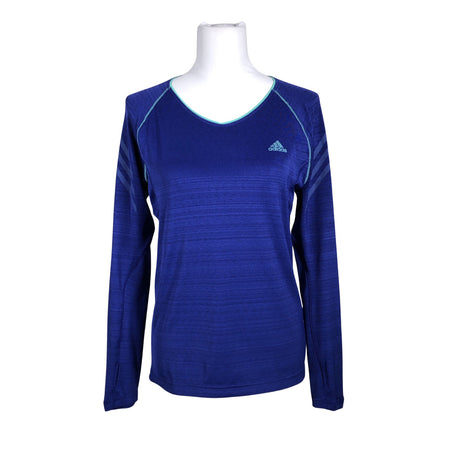 Unisex Adidas - Sports shirt, long sleeve, size 34 - Blue ()