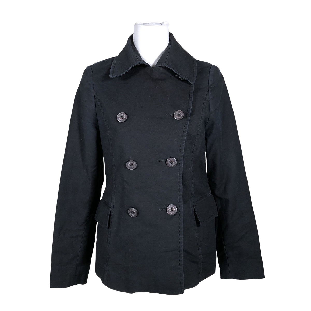 Unisex Your Face - Trench coat, size 38 - Black (1)