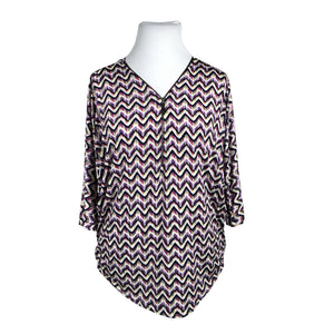 Unisex Chica London - Tricot shirt, size 42 - Violet (1)