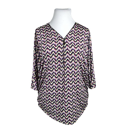 Unisex Chica London - Tricot shirt, size 42 - Violet ()
