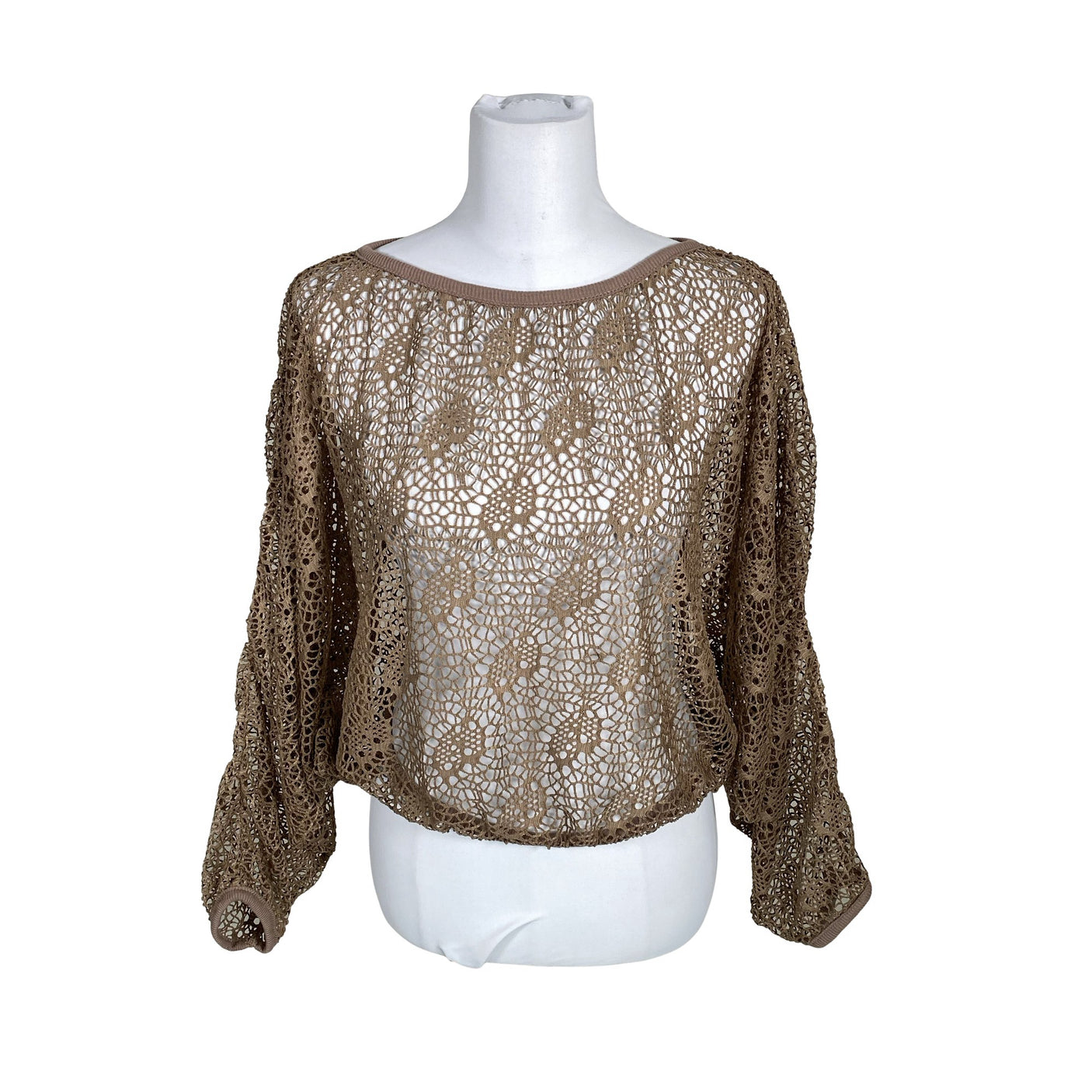 Unisex New Look - Blouse, size 38 - Brown (1)