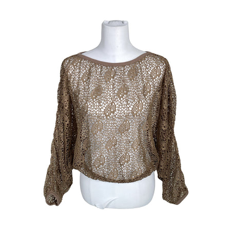 Unisex New Look - Blouse, size 38 - Brown ()