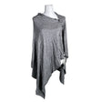 Unisex Seraphine - Poncho, size Ei kokoa - Gray ()