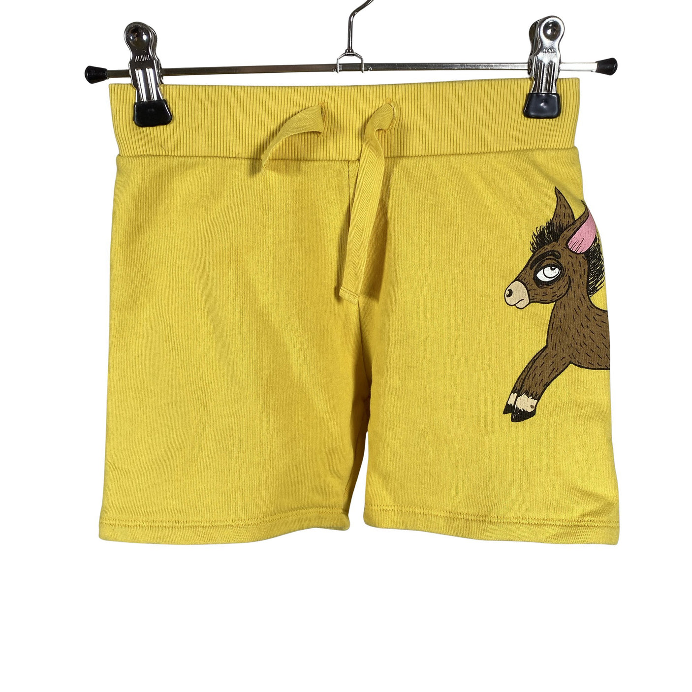 Unisex Mini Rodini - Sweatshorts, size 104 - 110 - Yellow (1)
