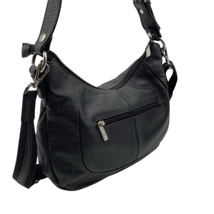 Unisex Hexagona - Handbag, size Midi - Black (3)
