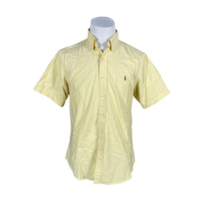 Unisex Ralph Lauren - Collared shirt, size L - Yellow (1)