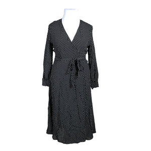 Unisex Your Face - Schiffon dress, size 42 - Black (1)