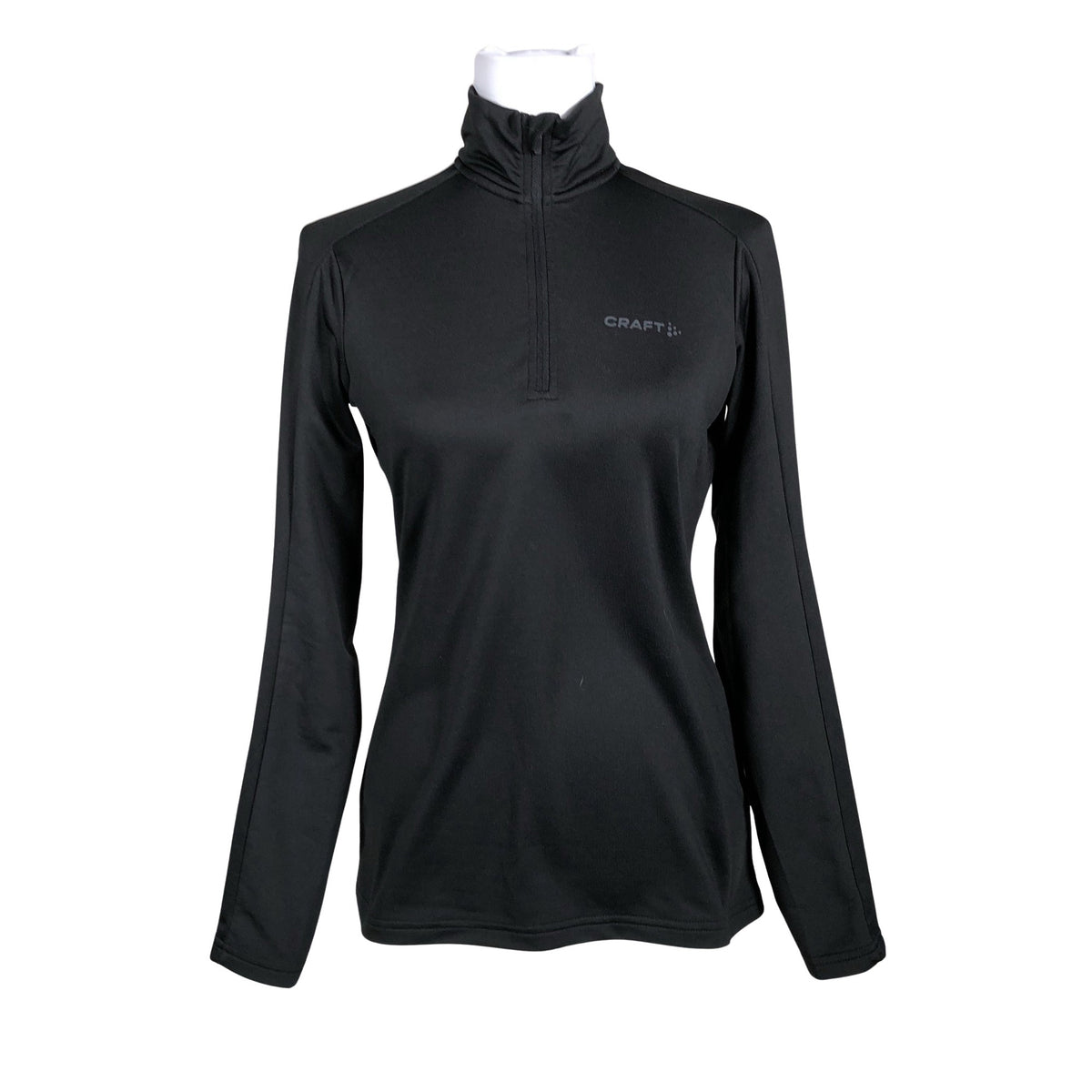 Unisex Craft - Sports shirt, long sleeve, size 36 - Black (1)