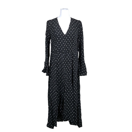 Unisex Arket - Schiffon dress, size 40 - Black ()