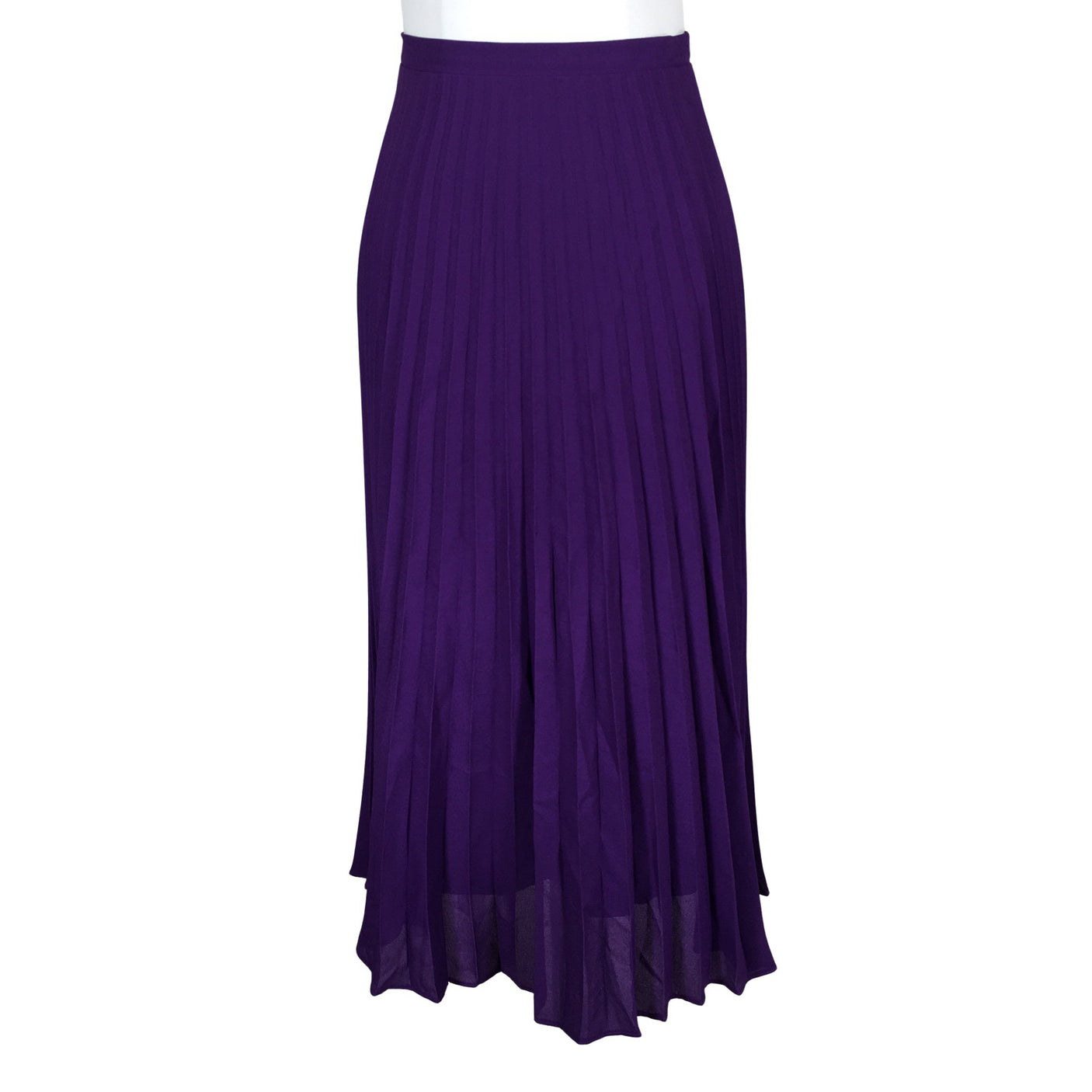 Unisex Diolen - Pleated skirt, size 34 - Violet (1)