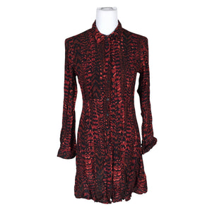 Unisex Warehouse - Dress, size 40 - Wine red (1)