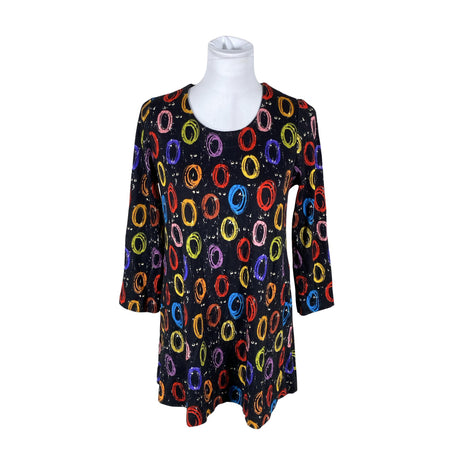 Unisex Aino - Tricot tunic, size 36 - Black ()