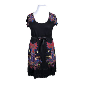 Unisex Desigual - Tricot dress, size 44 - Black (1)