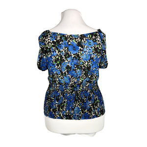 Unisex Morgan - Short-sleeved blouse, size 42 - Blue (2)