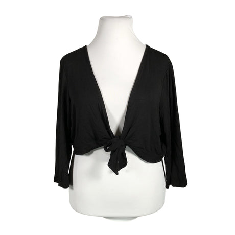 Unisex Zizzi - Tricot bolero, size 46 - Black ()