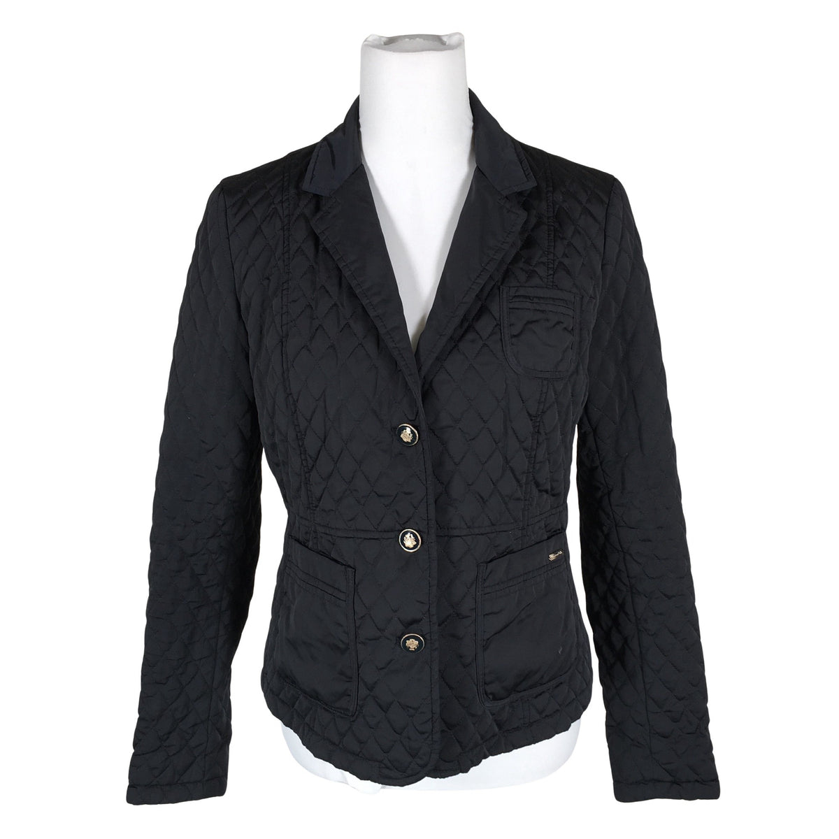 Unisex Massimo Dutti - Quilted jacket, size 40 - Black (1)