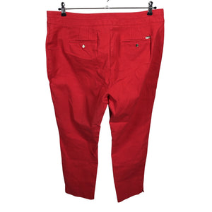 Unisex Per Una by Marks & Spencer - Capri pants, size 48 - Red (2)