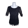 Unisex Tom Tailor - Blouse, size 38 - Black ()