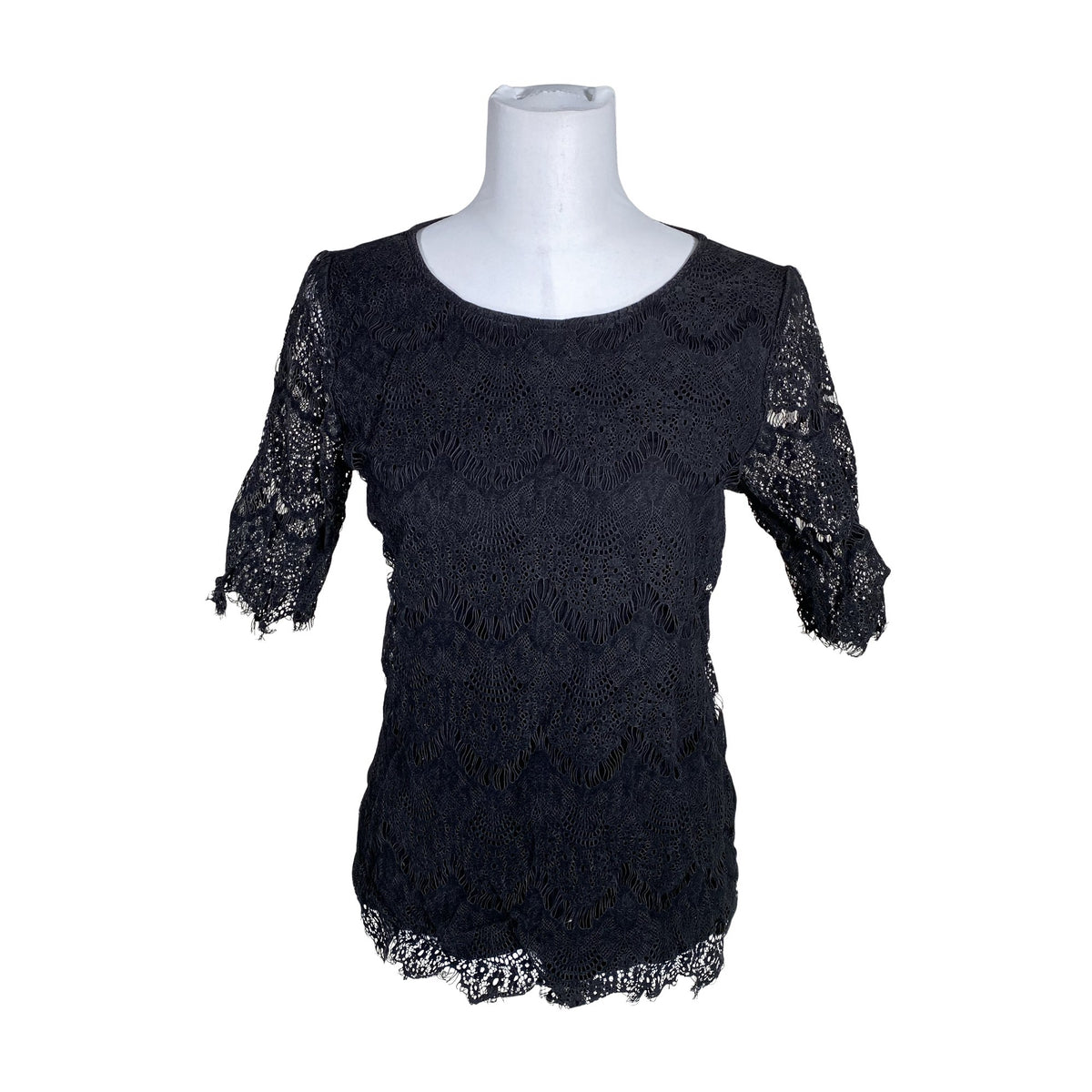 Unisex Tom Tailor - Blouse, size 38 - Black (1)