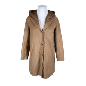 Unisex Geox - Wool coat, size 38 - Brown (1)