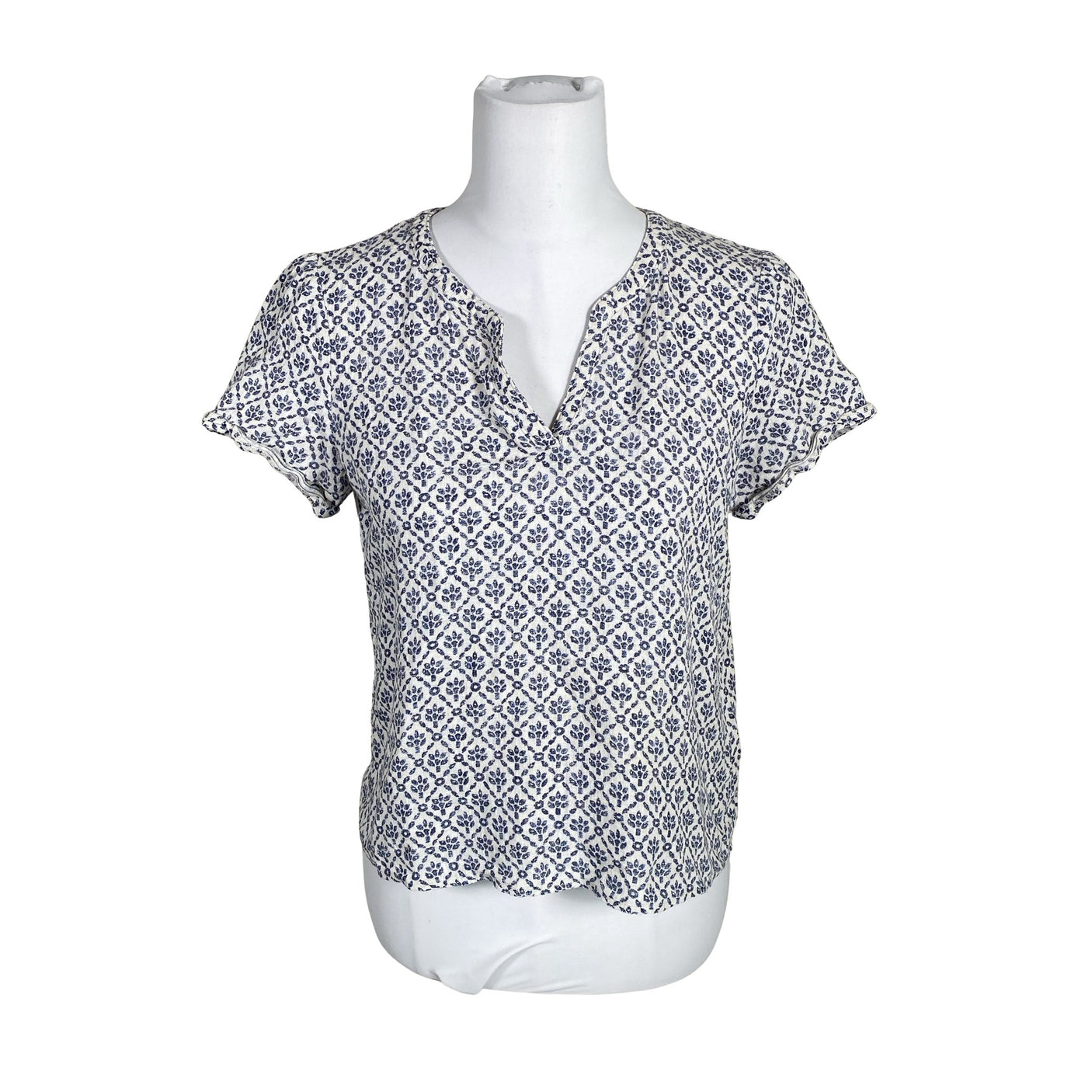 Unisex Esprit - Short-sleeved blouse, size 36 - Gray (1)