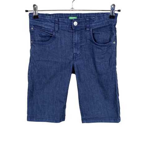 Unisex Benetton - Denim shorts, size 146 - 152 - Blue ()