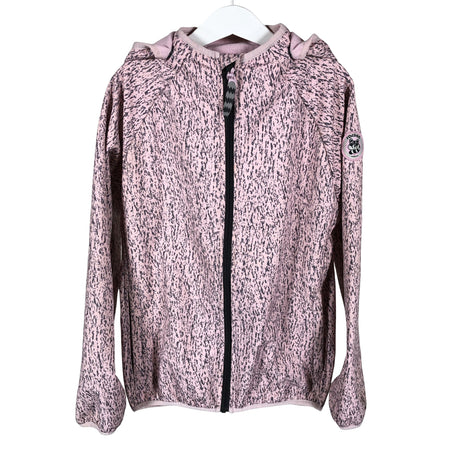 Unisex Racoon - Soft shell jacket, size 134 - 140 - Light pink ()