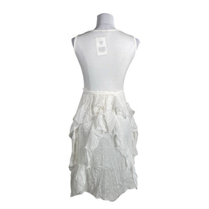 Unisex Phase Eight - Tricot dress, size 36 - White (2)