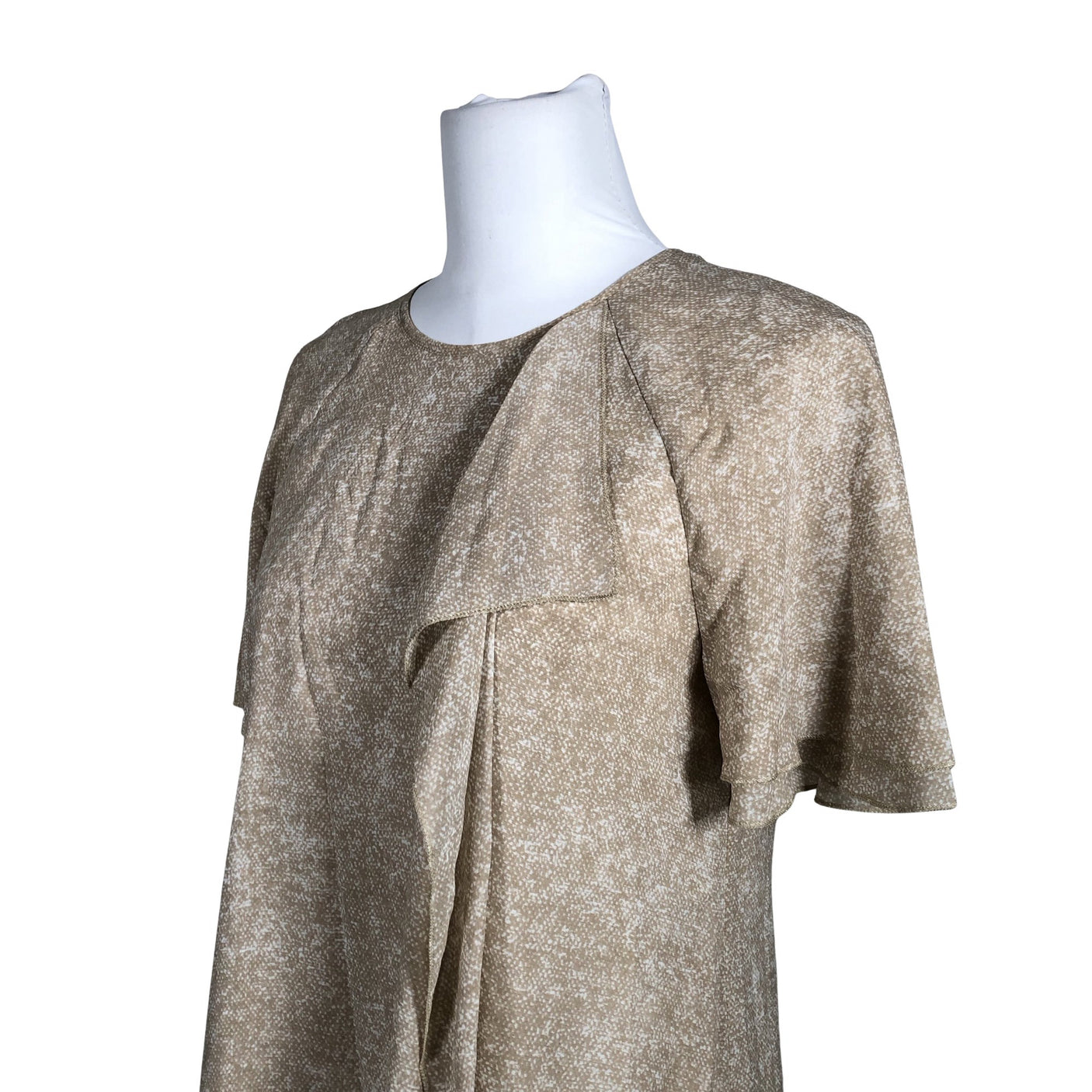 Unisex Andiata - Schiffon dress, size 32 - Beige (2)