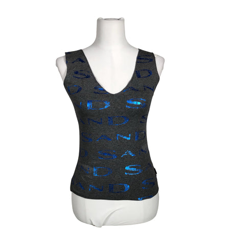 Unisex Sand - Tricot tank top, size 36 - Gray ()