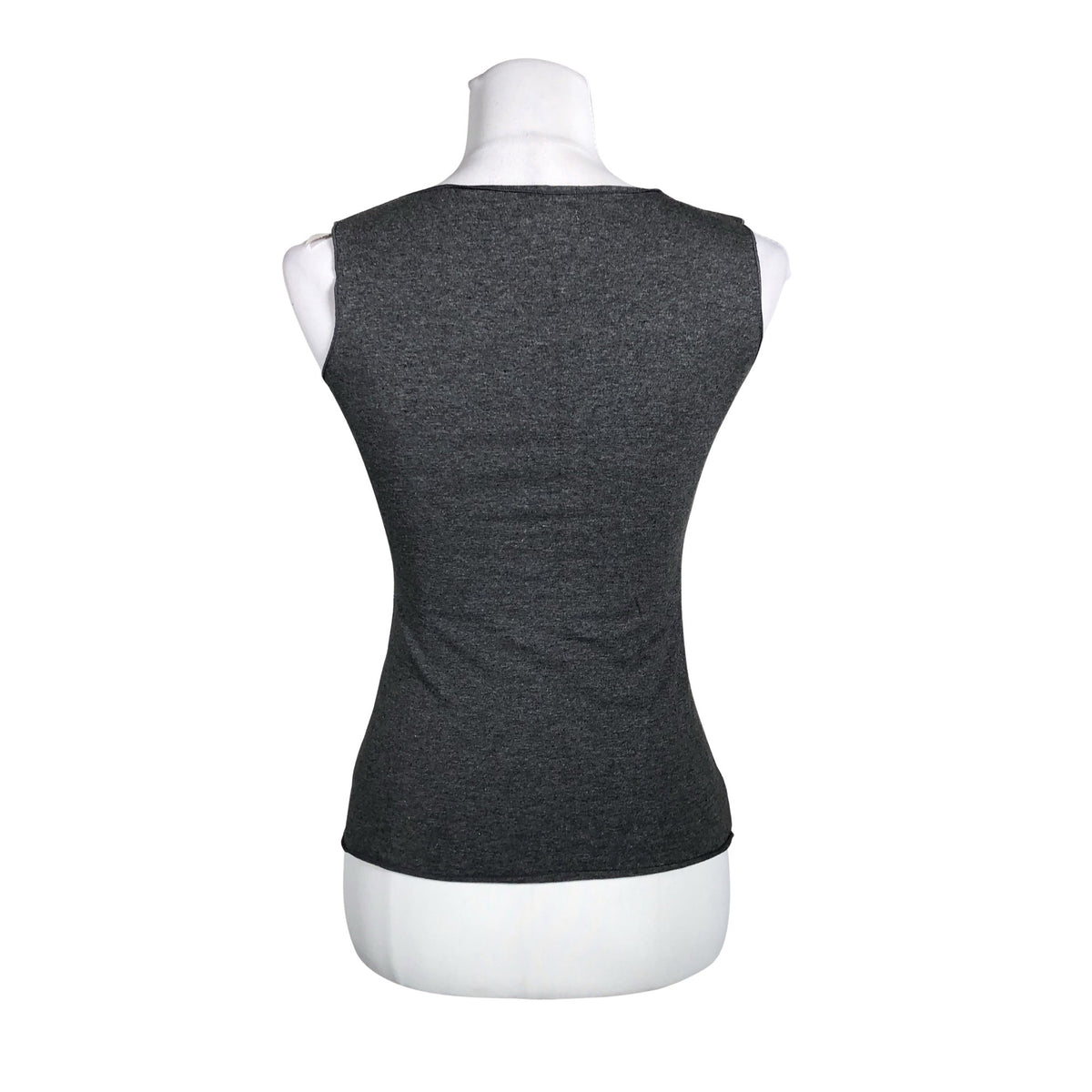 Unisex Sand - Tricot tank top, size 36 - Gray (2)