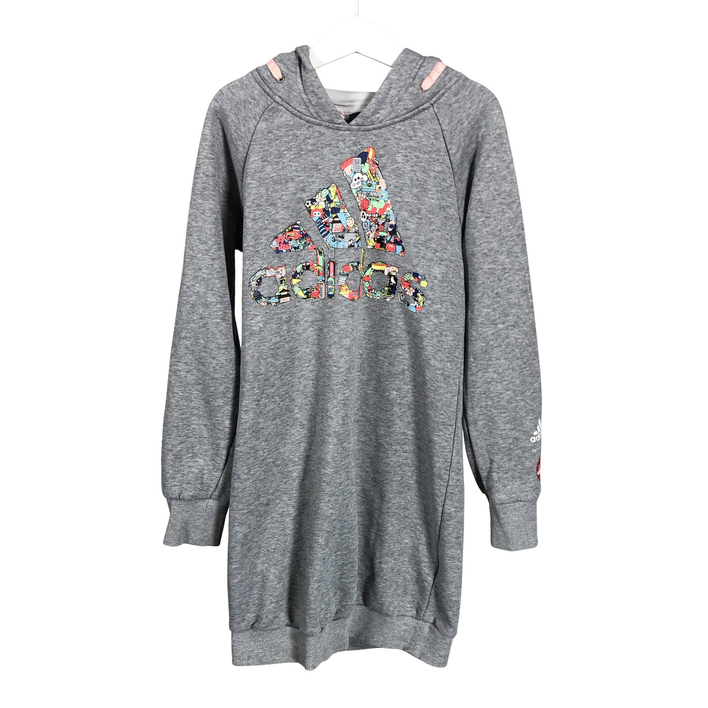 Unisex Adidas - Hoodie, size 134 - 140 - Gray (1)