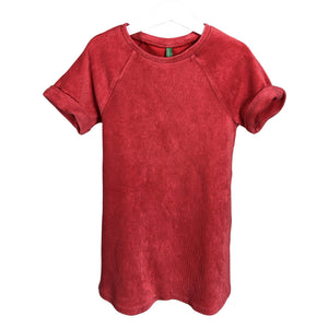 Unisex Benetton - Sweatshirt dress, size 122 - 128 - Red (1)