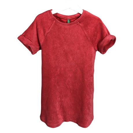 Unisex Benetton - Sweatshirt dress, size 122 - 128 - Red ()