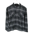 Unisex DC Creation - Flannel shirt, size 158 - 164 - Gray ()