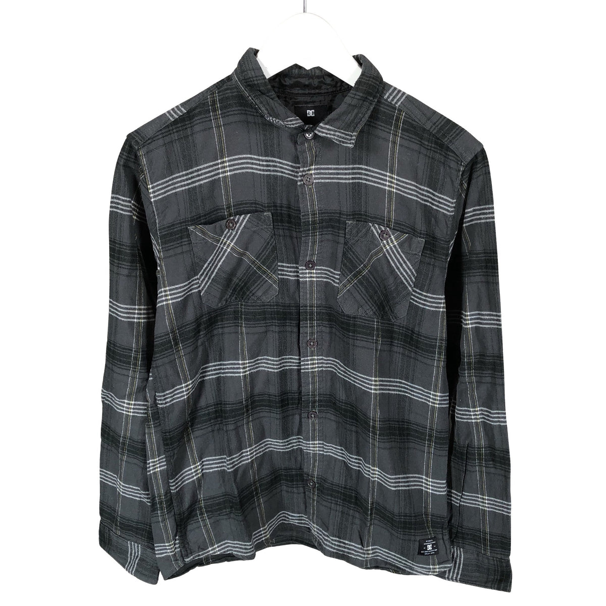 Unisex DC Creation - Flannel shirt, size 158 - 164 - Gray (1)