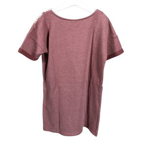 Unisex Lumoan - Sweatshirt dress, size 134 - 140 - Light pink (2)