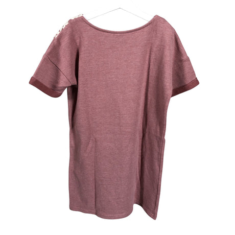 Unisex Lumoan - Sweatshirt dress, size 134 - 140 - Light pink (2)
