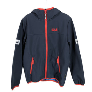 Unisex Jack Wolfskin - Soft shell jacket, size 134 - 140 - Blue (1)