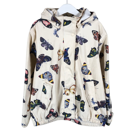 Unisex Molo Kids - Rain jacket, size 134 - 140 - Beige ()