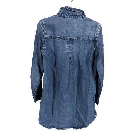 Unisex Next - Denim shirt, size 122 - 128 - Blue (2)