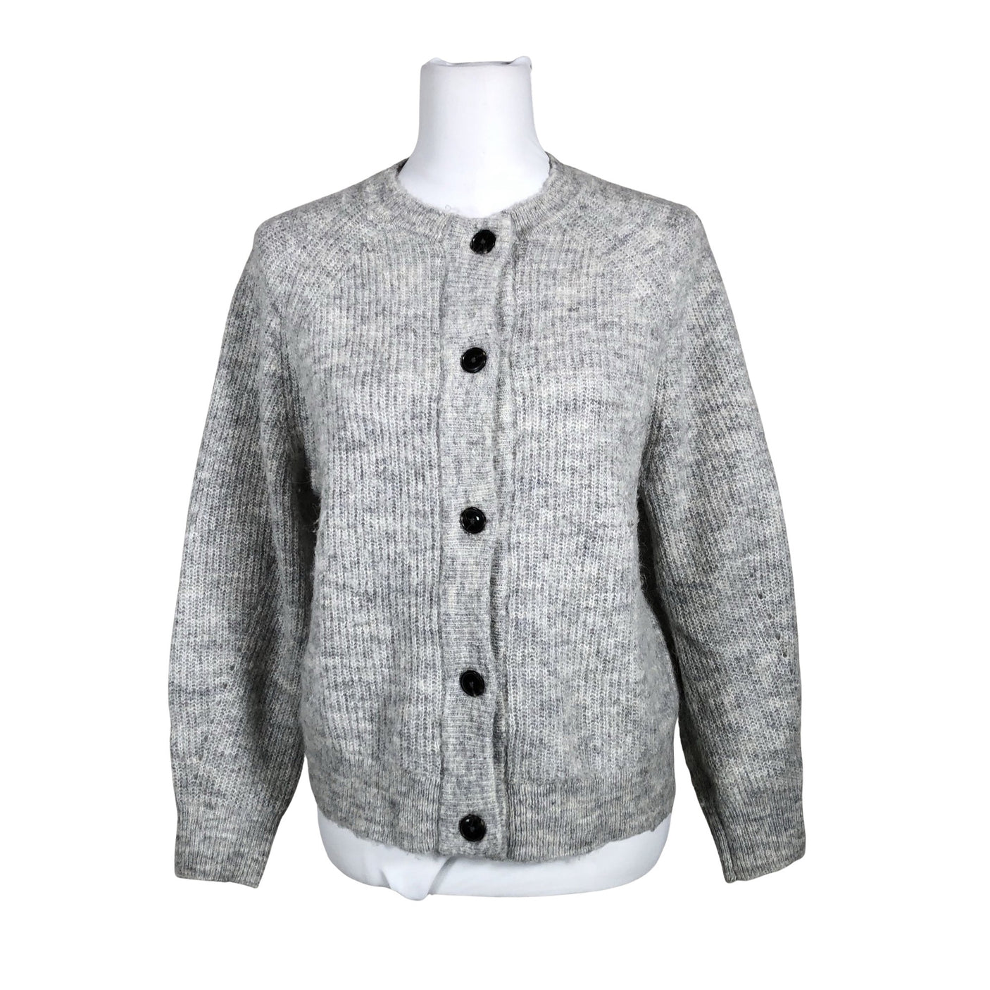 Unisex Selected - Cardigan, size 34 - Gray (1)