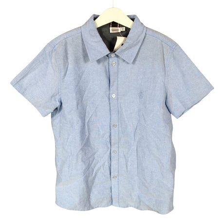 Unisex Name It - Collared shirt, size 146 - 152 - Light blue ()