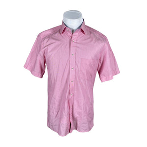 Unisex Eterna - Collared shirt, size M - Light pink (1)