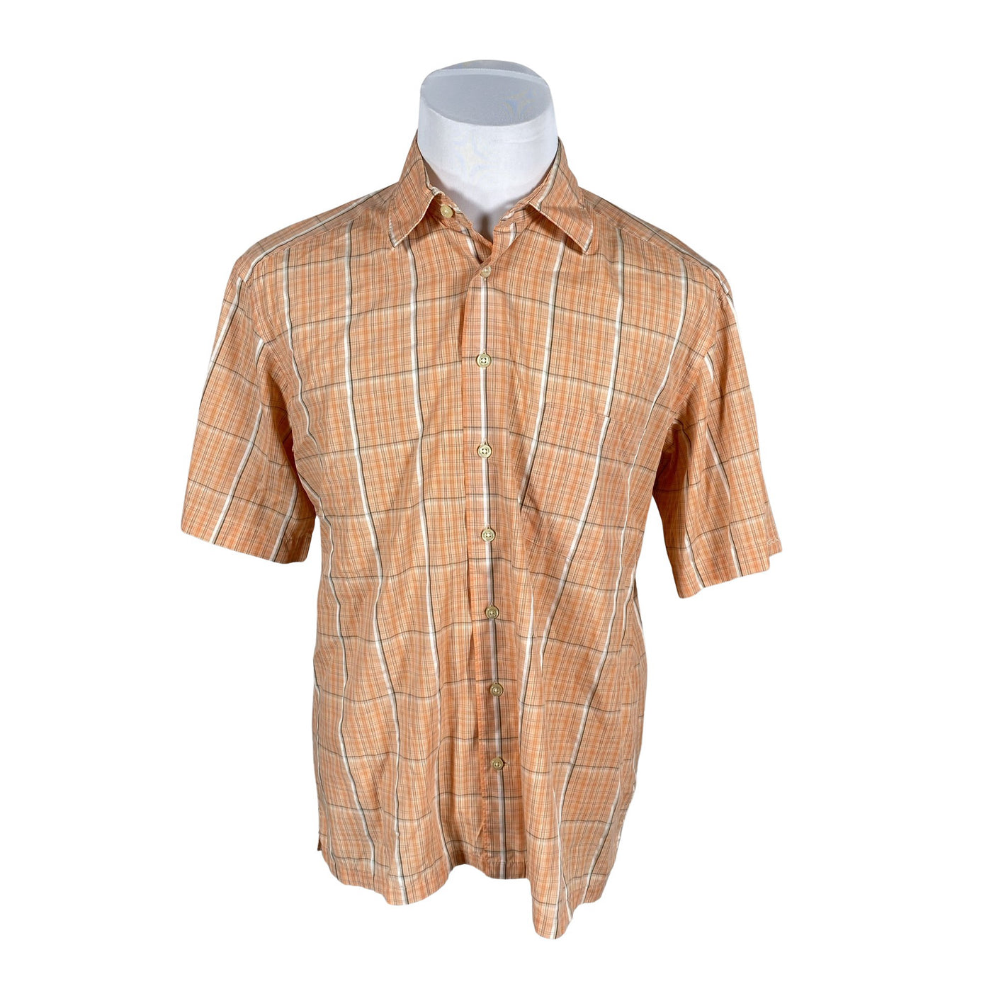 Unisex Gant - Collared shirt, size L - Orange (1)