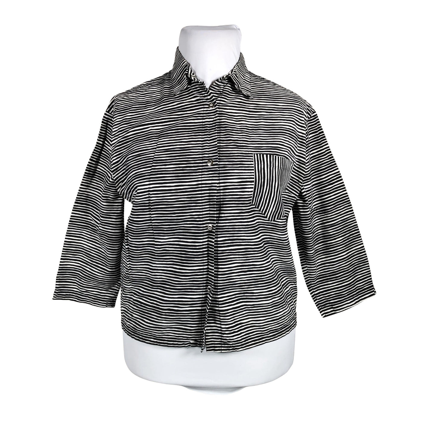 Unisex Marimekko - Collared shirt, size 42 - White (1)