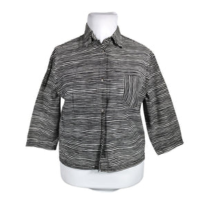 Unisex Marimekko - Collared shirt, size 42 - White (1)