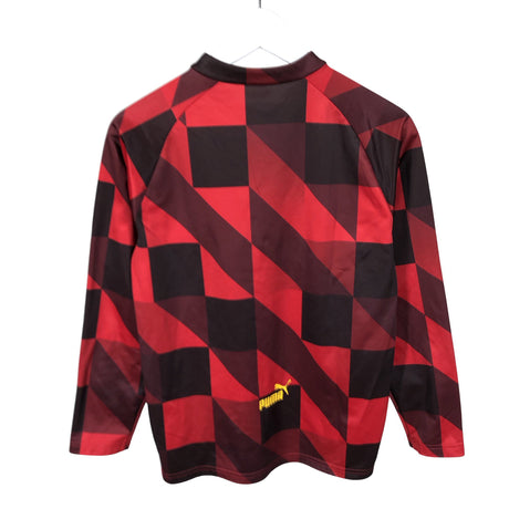 Unisex Puma - Sports shirt, long sleeve, size 158 - 164 - Red (2)